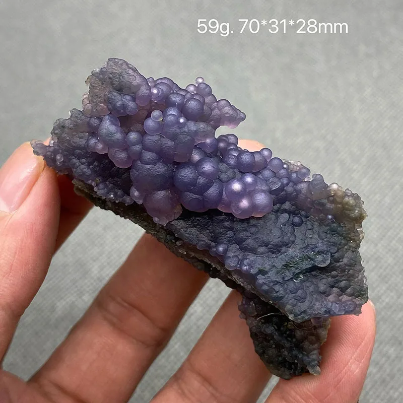 Natural grape agate mineral specimen stones and crystals healing crystals quartz gemstones free shipping