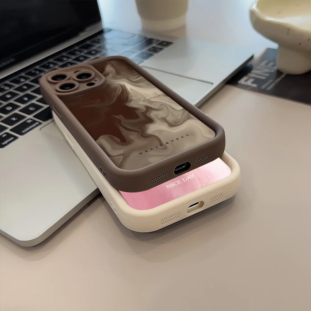 Watercolor Oil Painting Soft Silicone Phone Case Cover