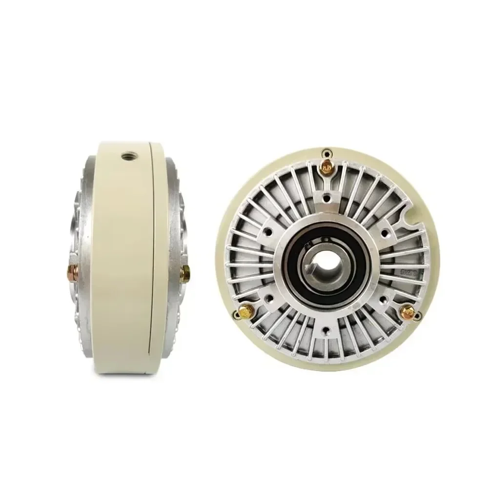 Magnetic Powder Brake Tension Controller Kit Single/Hollow Shaft DC24V 6/12/50-400Nm 0.6-40kg Unwinding 1400rpm Printing Machine