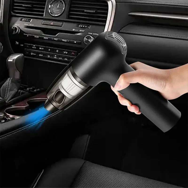 

Car Handheld Vacuum Cordless Foldable High Power Car Blower Vacuum Compressed Air Duster For Car Interiors Sofas Carpets