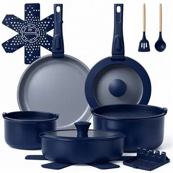 18-Piece Ceramic Cookware 1
