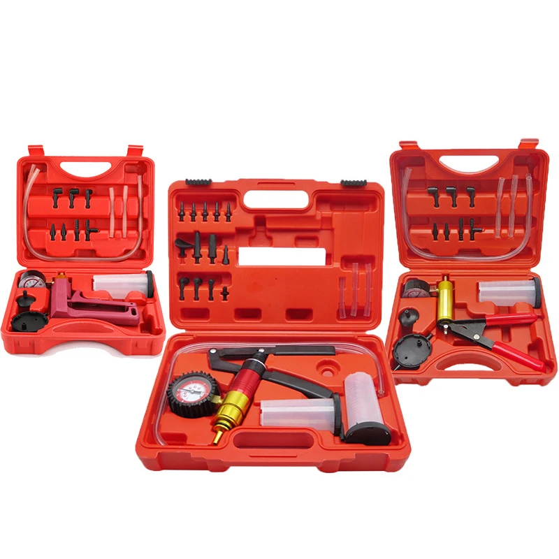 2in1BrakeBleederVacuumPumpTestTunerToolKitBrakeBleederKit