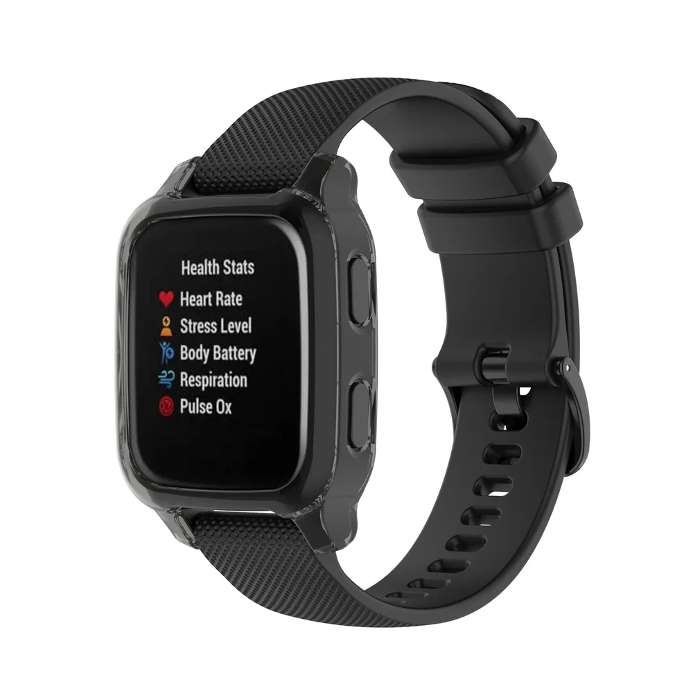 Garmin Venu SQ ð ̽ FIFATA TPU ȣ Ŀ Garmin VenuSq Ǹ   Ŭ Ʈ  ̽