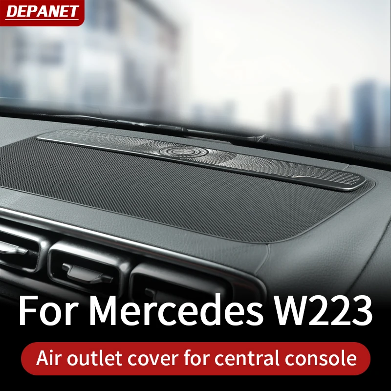 Depanet сетка для динамика для Mercedes w223 S series class 2021 ~ 2024, крышки, отделка benz s w223 S400 S450 S550 S480 amg, принадлежности, аксессуары