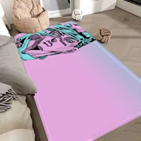 Jojo Bizarre Adventure Floor Mat Bathroom Mat Kids Room Bedroom Decoration Balcony Anti-Slip Doormat Living Room Bedside 2