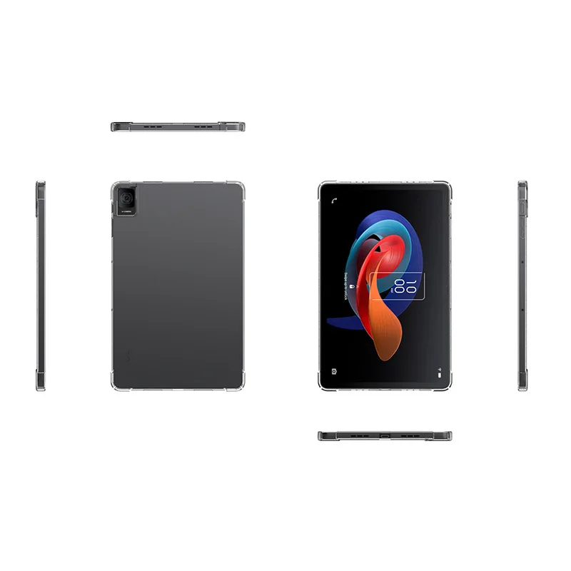 Shockproof TPU Tablet Cover - Clear Protective Shell Skin