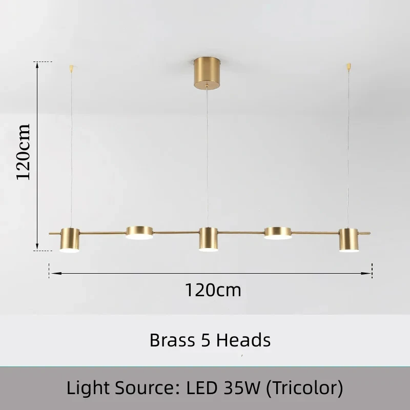 Brass 5 Heads