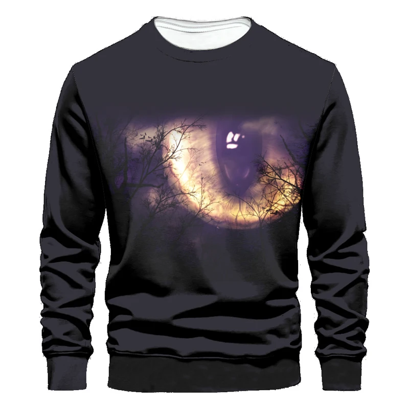 Halloween Pattern 3d Printed Sweatshirts for Men and Women Pullovers Harajuku Unisex Tops