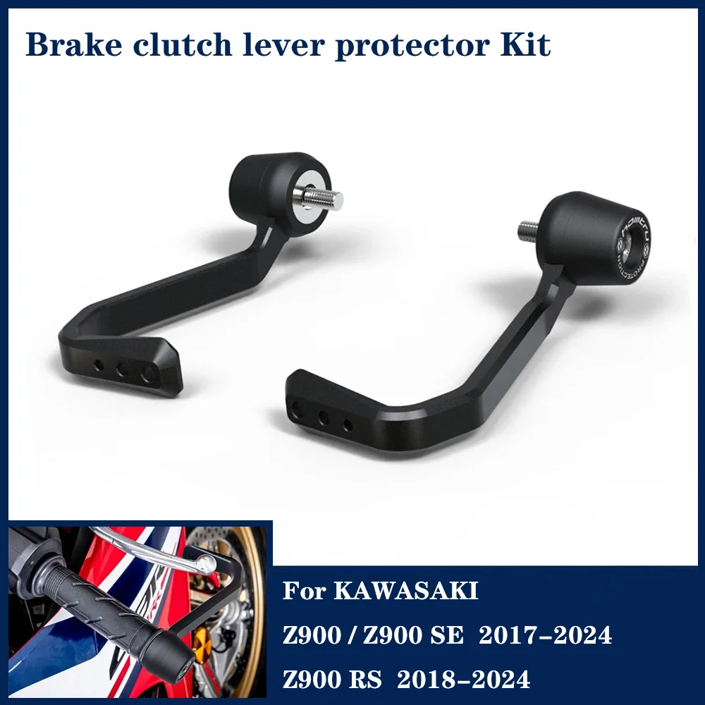 

For Kawasaki Z900 SE RS Z900SE Z900RS 2017-2024 Motorcycle Brake and Clutch Lever Protector Kit