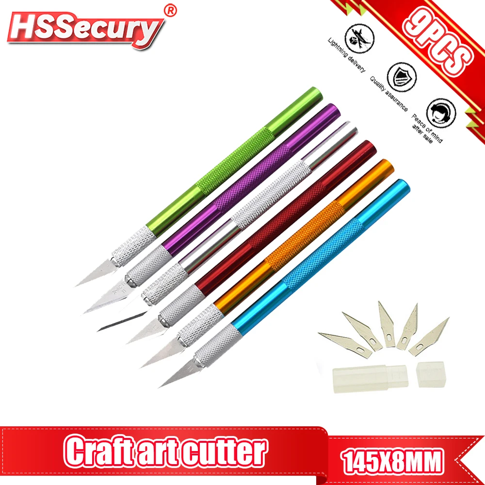 Carving Scalpel Knife Tools Kit Stainless Steel Scalpel Knife Metal