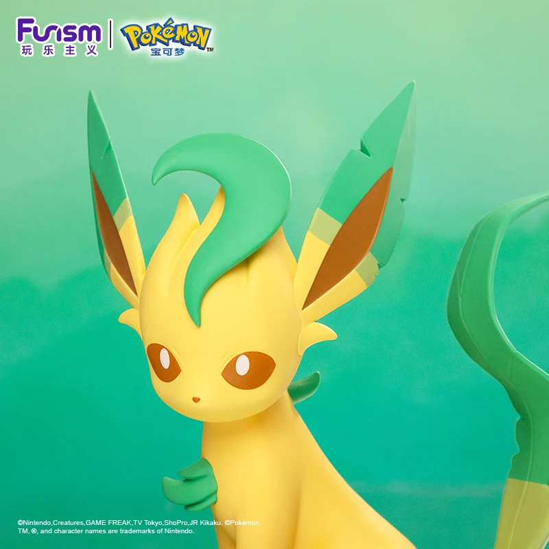 Original Funism Prime Figure Pokemon Leafeon 18cm Medium Size