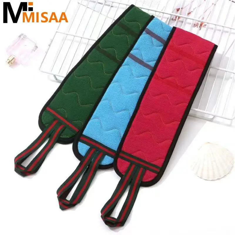 

Утолщенное полотенце для спины, мощная ванна для очистки, набор из трех предметов, расширенная полоска для спины, полотенце для мытья люфы, отшелушивающий грубый песок