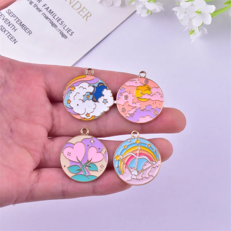 

Круглая Радужная бутылка для воды 27*28 мм, 10 шт.