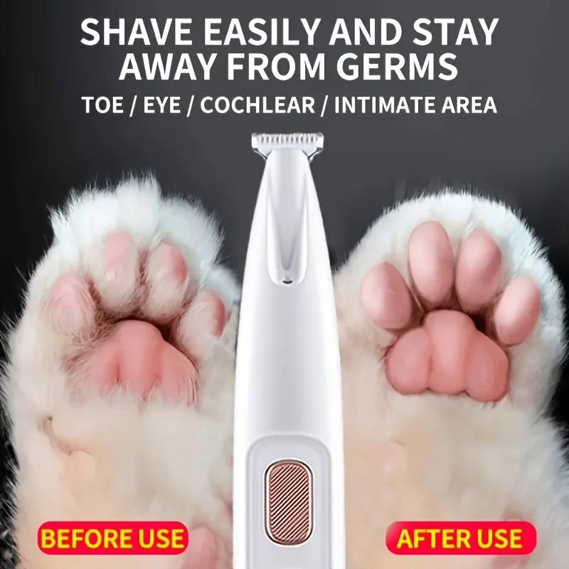 Pet Grooming Scissors Suitable Dogs and Cats 18 Millimeter Wide Blade BeltLEDThe lamp'sUSBRechargeable Ergonomic Design B