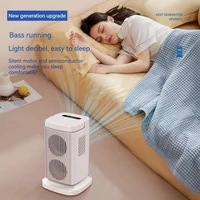 Ventilateur Rafraîchisseur d'Air Portable à Semi-conducteurs, Mini Climatiseur Personnel avec Refroidissement, Ventilateur de Bureau pour Maison, Bureau, Voyage, USB 3