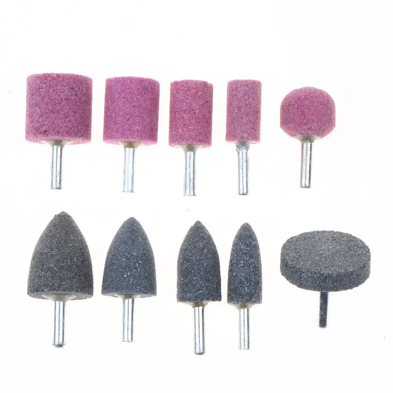 Set di Pietre Abrasive in Metallo Multi-Misura, Utensili per Lucidatura e Levigatura, per Rimozione Ruggine, Sbavatura, Creazione di Gioielli, Finitura Metalli - immagine 2
