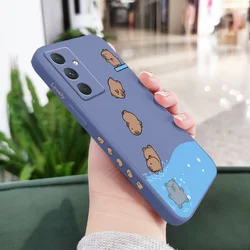 Charming Diving Bear Phone Case - Adorable Design - Samsung A26 (Light Blue)