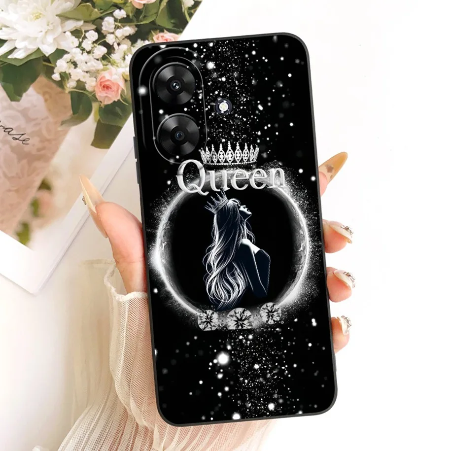 Fashion Flower Pretty Girls Soft Silicone Phone Cover