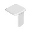 Wall Mounted Foldable Waterproof Soft Falling Bathroom Bath Shower Seat Plastic Shower Seats 2