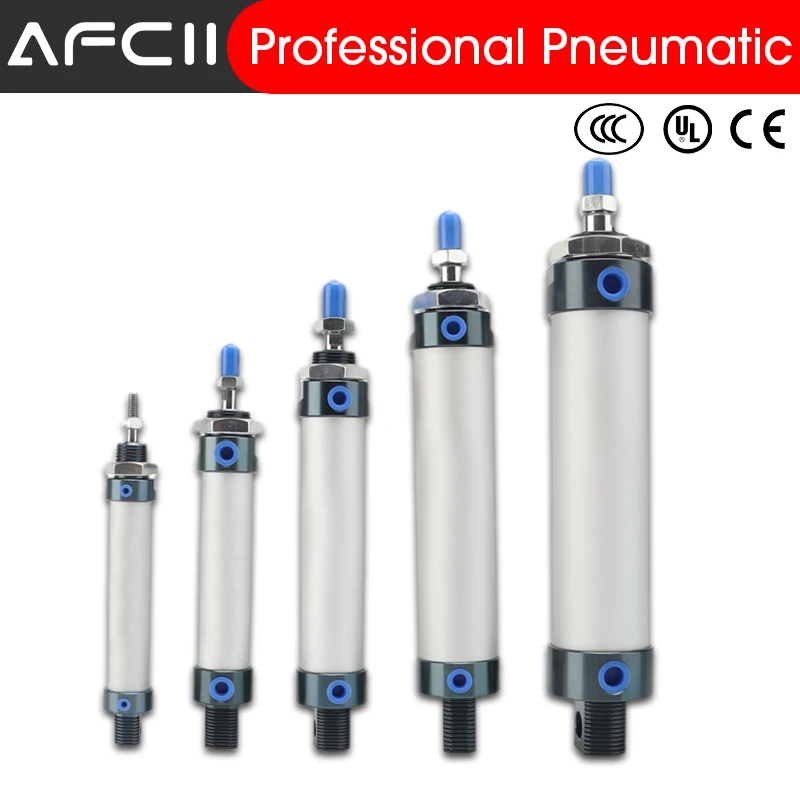 Air Pneumatic Cylinders Double Acting Air Cylinder MAL Mini Bore MAL16 MAL20//25/32/40mm Stroke 25/50/75/100