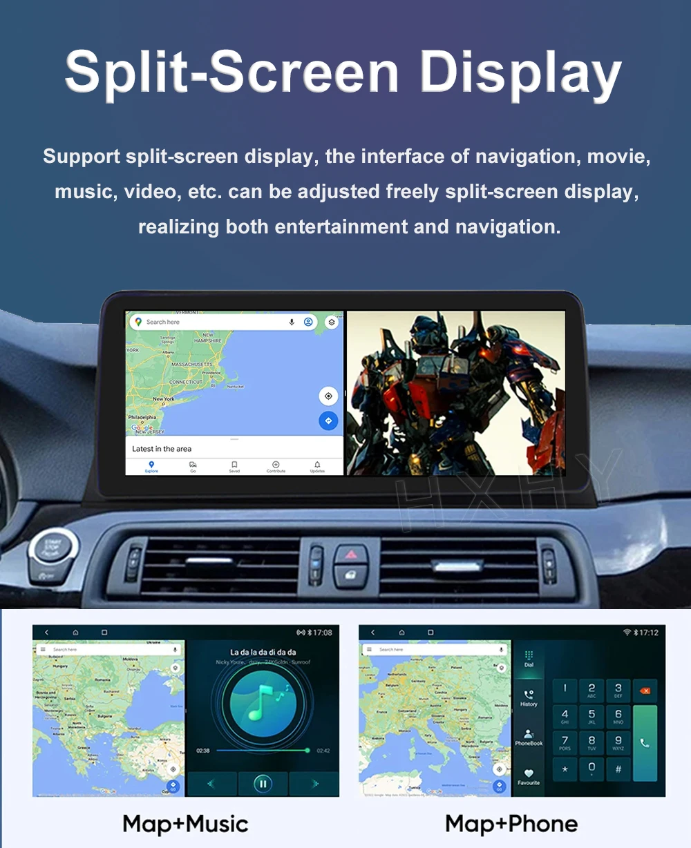 10.25/12.3inch Android 13 8+128G Car DVD Player For BMW X1 E84 2009-2015 Stereo