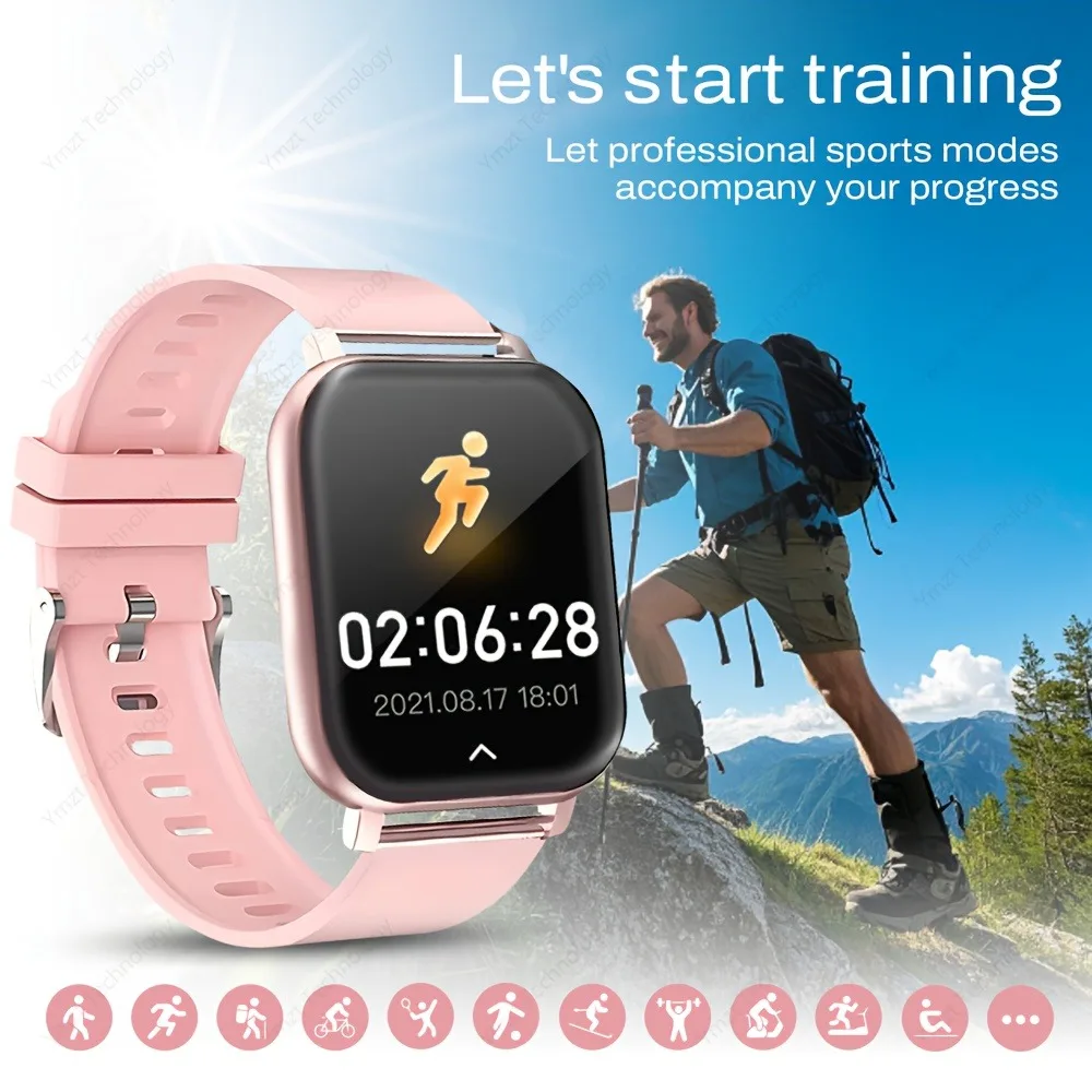 2025 New 4.65cm Touchscreen Smartwatch with WirelessVoice180mAh Rechargeable Battery Sleek Smartwatch Alloy Case Watch Smart 4