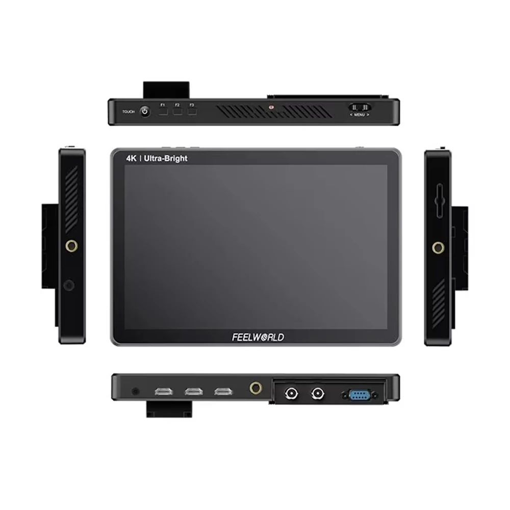 FEELWORLD LUT11S 10.1 Inch DSLR Camera Field Monitor 3G-SDI 1920X1200 4K HDMI Ultra High Bright 2000nit Touch Screen