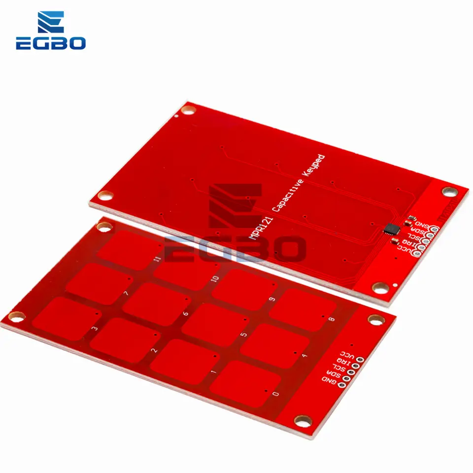 1~3PCS MPR121 Capacitive Touch Keypad Sensor Module with I2C Interface and 12 Buttons for Arduino image 2