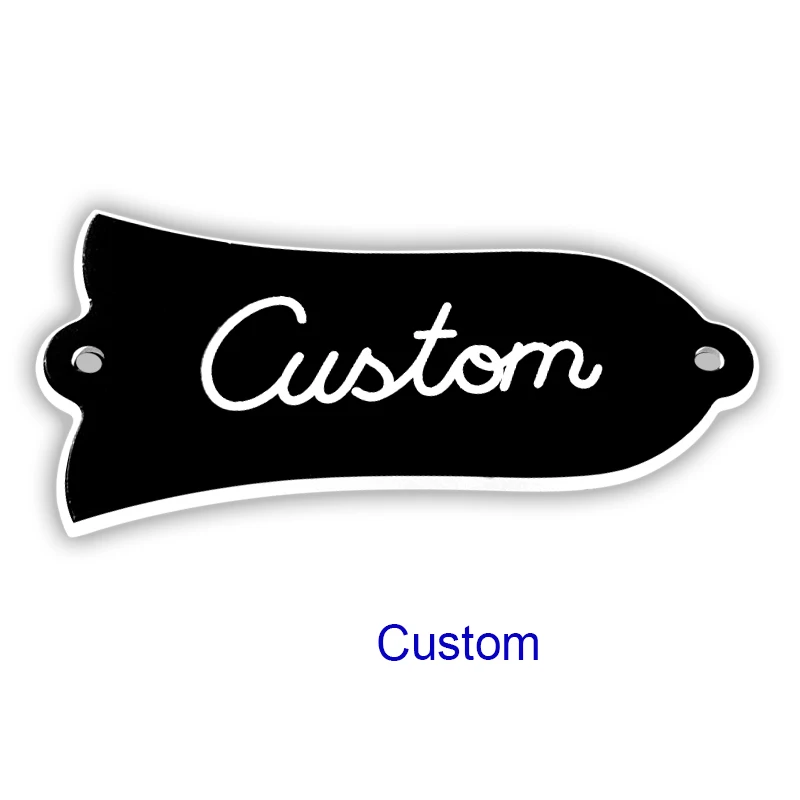 Xin Yue Custom Guitar Truss Rod Cover Plate – Stylish 2-Hole Design