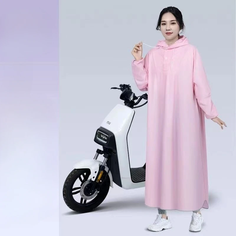 

Raincoat electric battery motorcycle women's suit long full body rainstorm proof single adult sleeved riding poncho