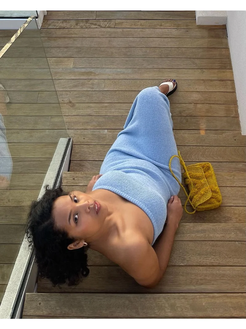 Backless Contrast For Women Dress Slim Holiday Beach Striped High Waist Off-Shoulder Maxi Dress Skinny Casual Long Dress