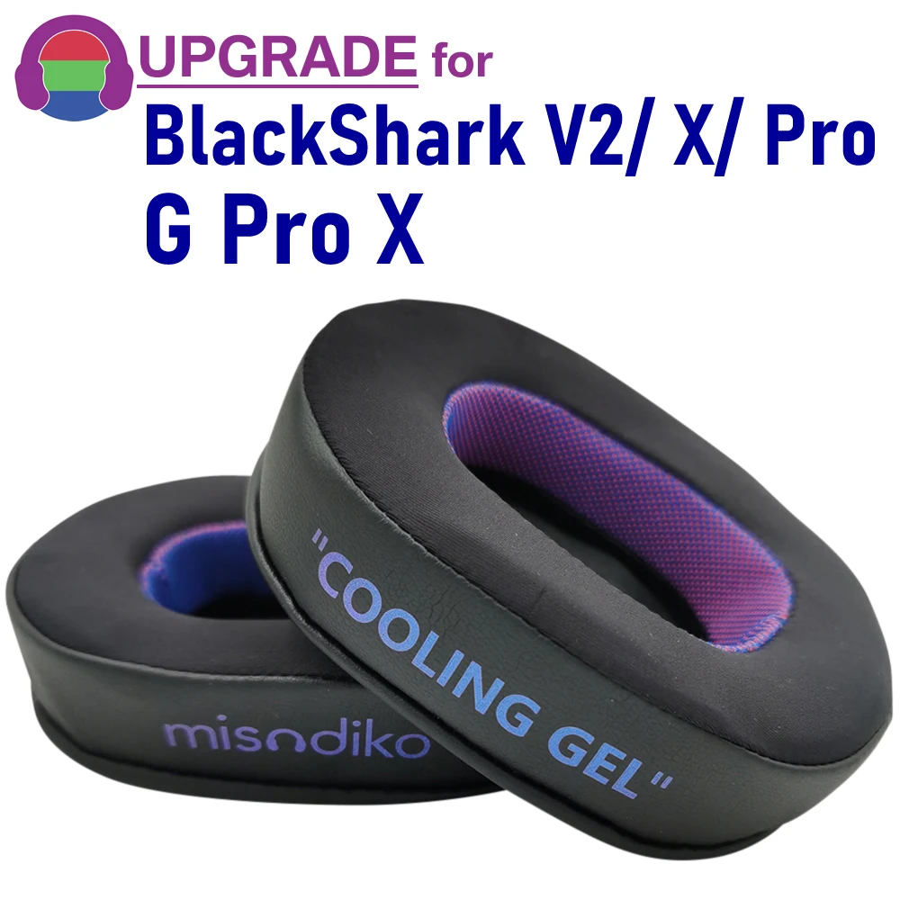 Misodiko Upgraded Ear Pads Cushions Replacement For Razer Blackshark V2