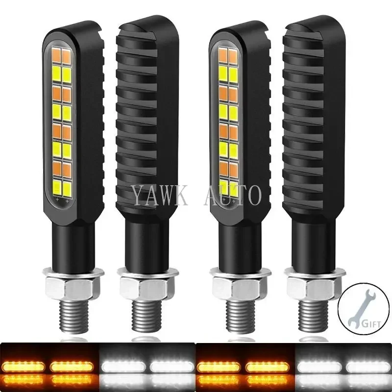 8Mm Mini Led Indicatori Di Direzione Per Moto Indicatori Di Direzione Lampeggiatore Clignotant Moto Led Per Honda Yamaha Kawasaki Cafe Racer 12V