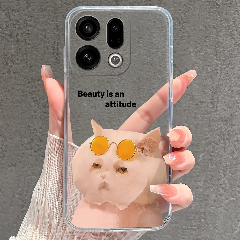 Cute Kitten Star Clear Bumper Case - Durable Simplicity, Full Protection