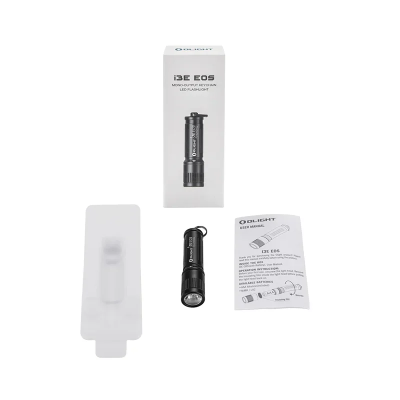 Olight i3E EOS EDC Űü , AAA ͸ , ޴  ̴ ġ Ʈ