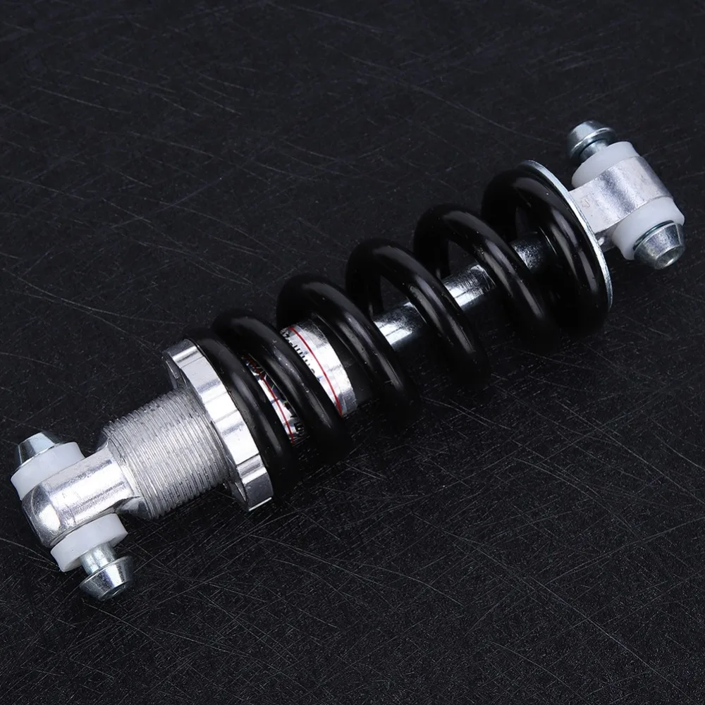 150mm 1500lbs 자전거 충격 흡수 장치 실버&블랙 알루미늄 합금 후방 충격 흡수 장치 간편한 설치 스프링 충격 흡수 장치