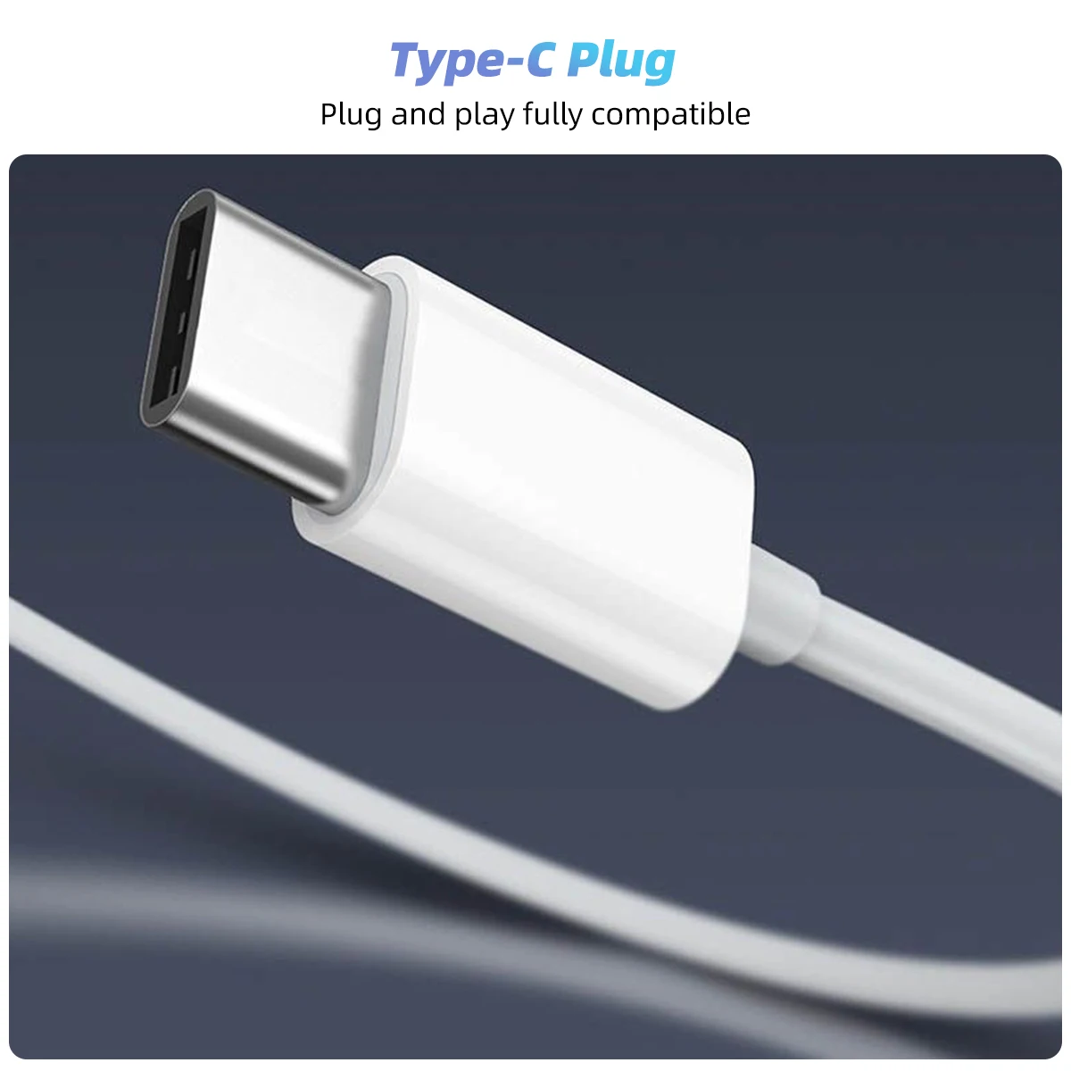 Type C Wired Earphones For Apple iPhone 15 Pro Max In-Ear With Mic For Sumsung Onepuls Xiaomi Redmi Huawei USB C Music Earpbuds 3