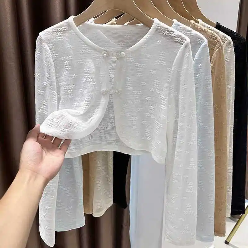 Solid Lace Blouse 1