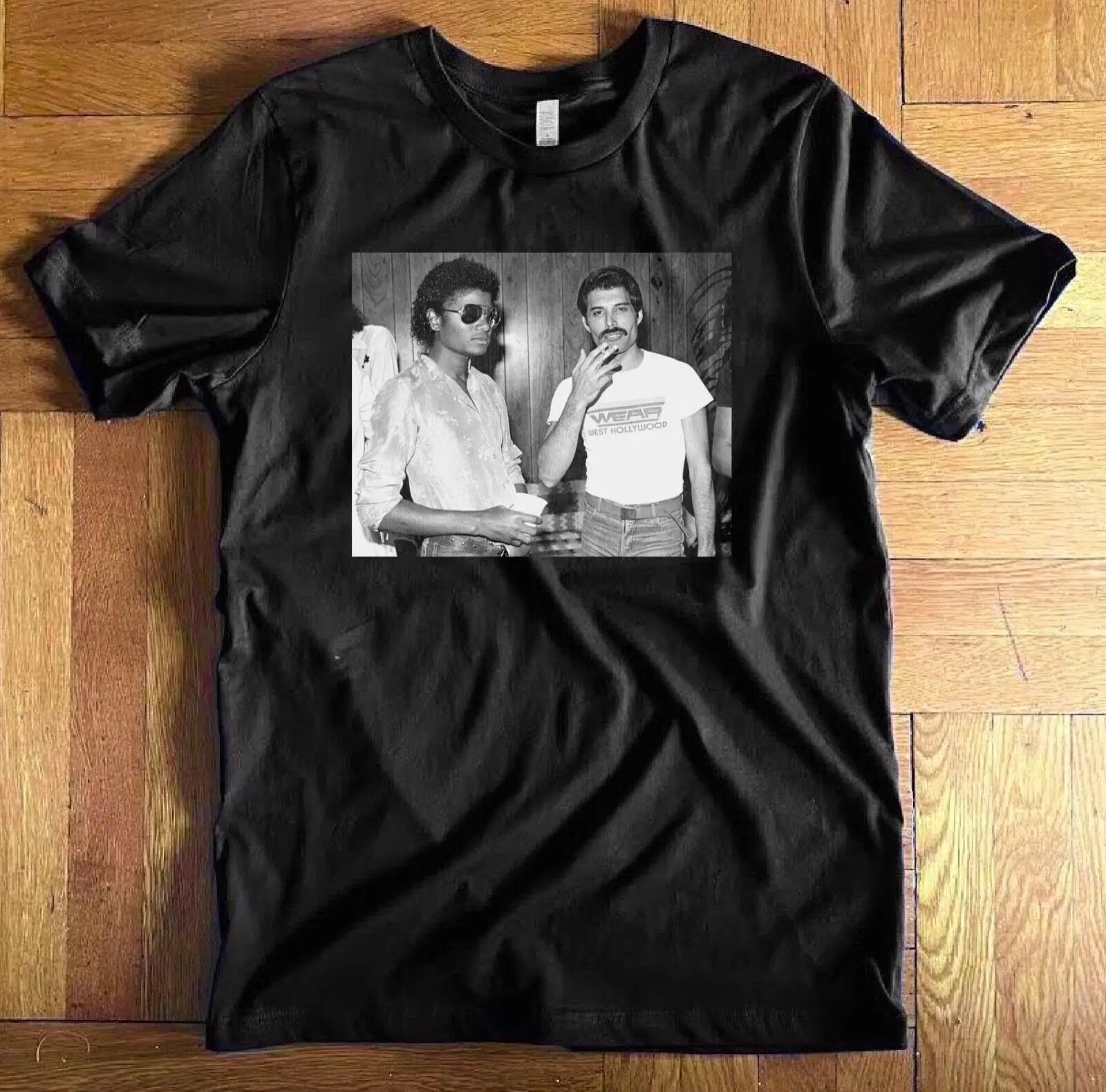 Maglietta Unisex Michael Jackson/Freddy Mercury