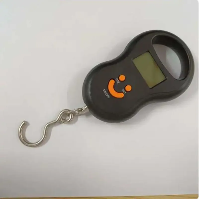 Digital Scale 50Kg/10g Black Electronic Hanging LCD BackLight Fishing Weights Pocket Luggage