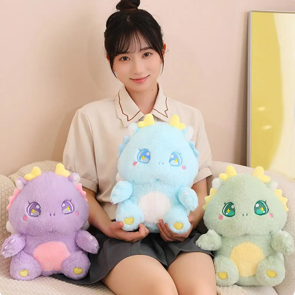 Festival Decoration Zodiac Dragon Plush Doll Festive Stuffed Pillow for Kids Boys Girls Cartoon Mascot Home Decoration Gift