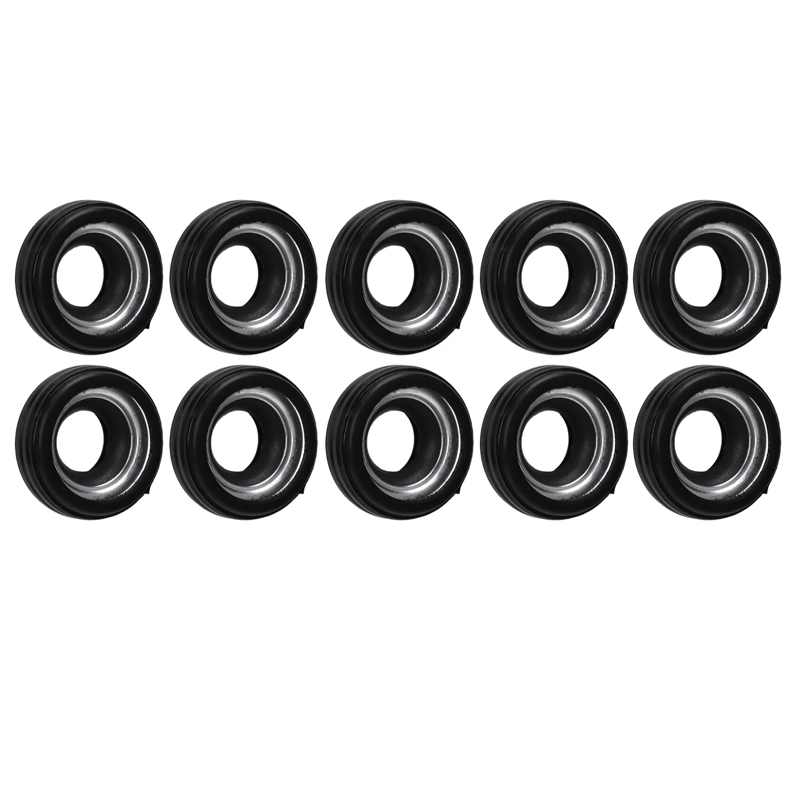 10 Pcs AC Compressor Shaft Seal Rubber Strong Sealing Air Conditioner Output Shaft Lip Seal Kit MSC90 AC Compressor air conditioner
