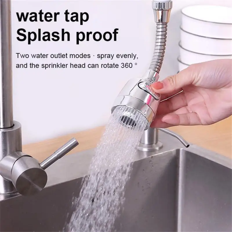 Modes Faucet Aerator Anti Splash Tap Head 360 Rotatable Nozzle Adjustable Booster faucet aerator