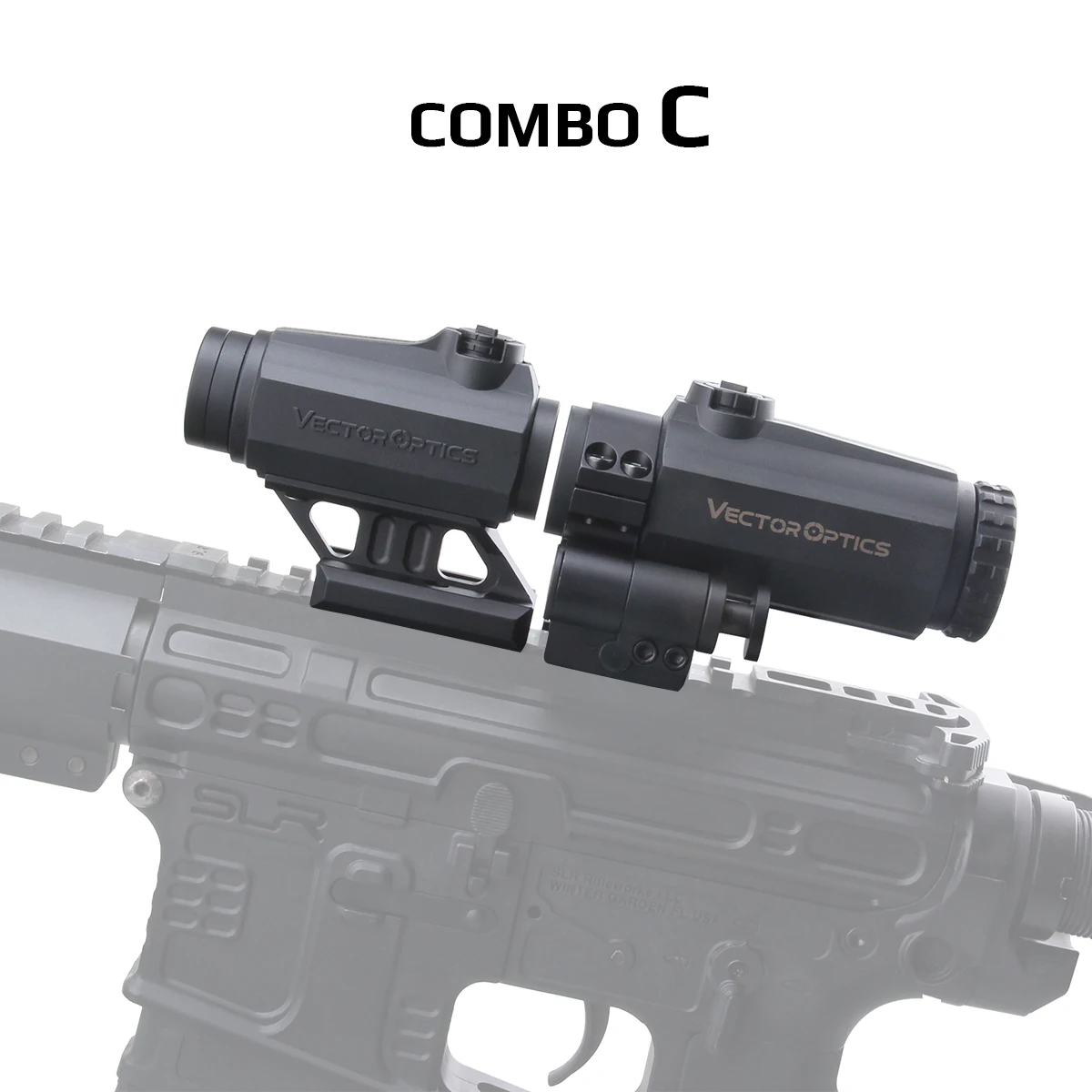 Red Dot Magnifier Combo | Vector Optics Maverick | Red Dot Sight 