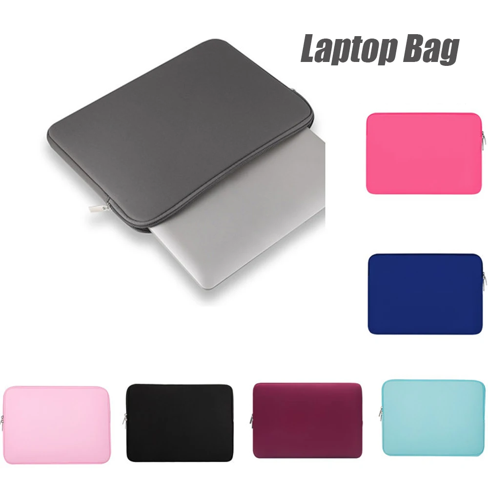 Borsa Morbida Per Laptop Per Computer Portatile Macbook Apple Pro 11/13/15 Pollici Per Huawei Xiaomi Custodia Per Ipad Da 14/15, 6 Pollici