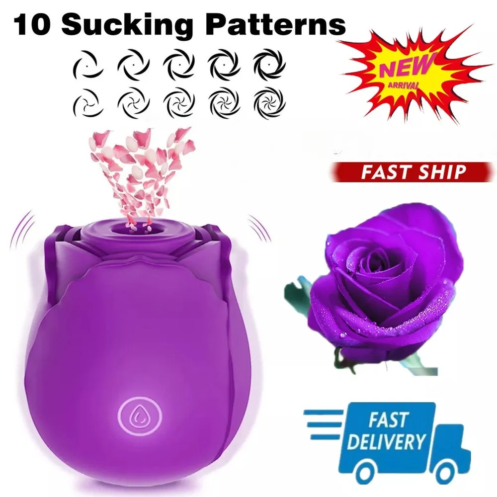Leistungsstarke Saugen Rose Vibrator Spielzeug für Frauen Vakuum Stimulator Oral Nippel Klitoris Sauger Weibliche Sex Spielzeug Waren für Weibliche Erwachsene 1