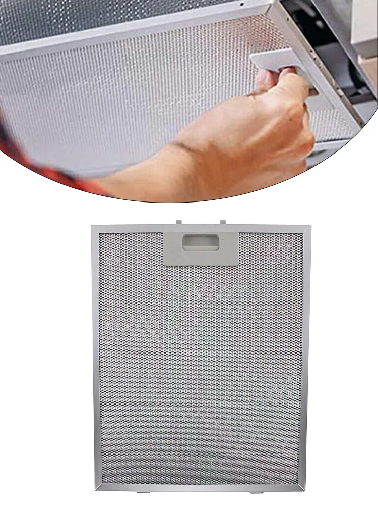 Cooker Hood Filters 350x285x9mm Aluminium Aspirator Vent Filter Kitchen Extractor Ventilation Aluminium Aspirator Filter Mesh cooker hood filter range hood filter