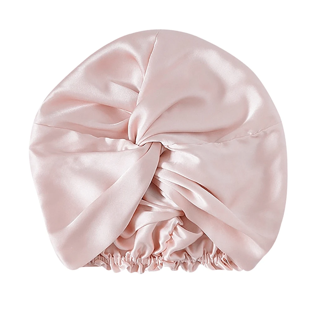 Cuffia In Seta Per Dormire Grande Regolabile 32 Cm | Protegge Capelli Crespi, Ricci E Lunghi, Fascia Elastica Su Misura