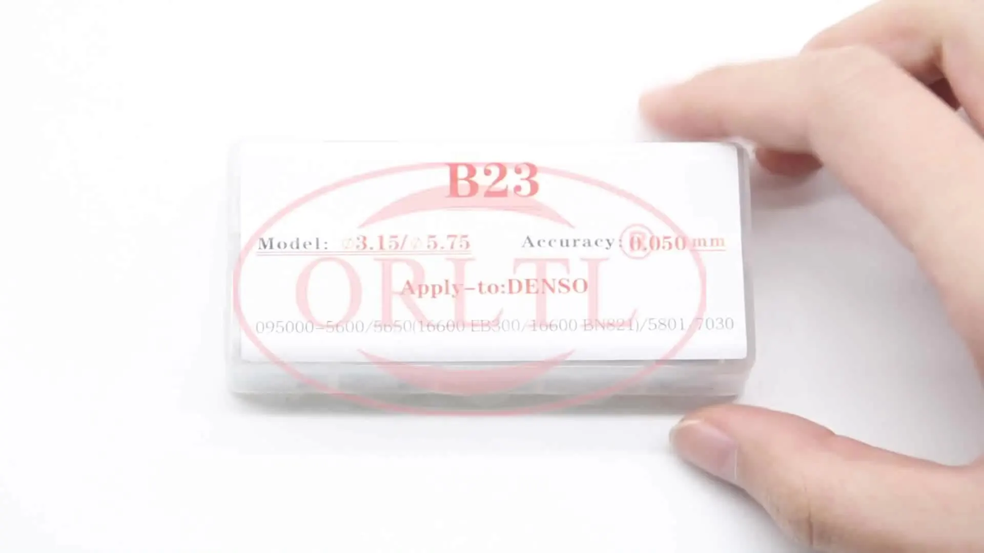 ORLTL B23 Размер прокладки шайбы 1 50-1 95 мм 50 шт. Ремонтные для форсунок Common Rail комплект