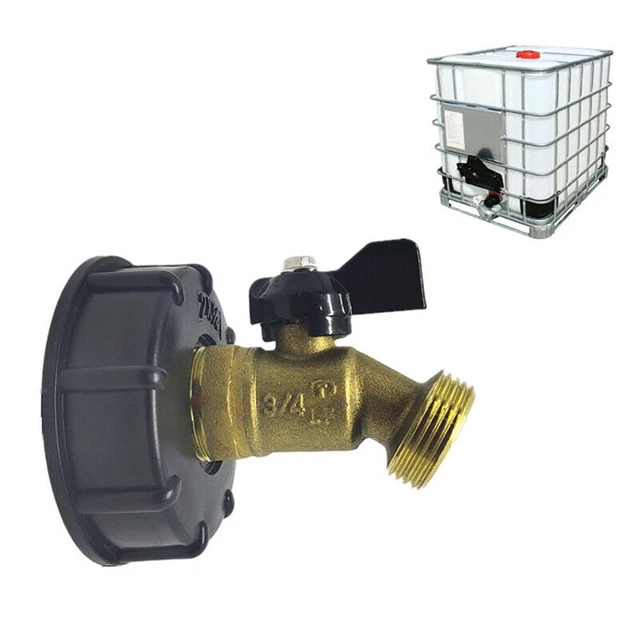 1pc Ibc Tank Adapter Copper Pe Water Tank Fitting For Garden Water  Connector 275-330 Gallon Ibc Tote Water Tank Adapter Hot Sale - Garden Water  Connectors - AliExpress
